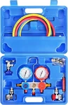 3 Way Manifold Gauge Set, Hvac Diagnostic Charging Silver. Fixed Price $60.91.