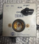 Kent Moore Robinair 220V 20A Motor Starter Control Box Run Off Switch. Fixed Price $115.00.