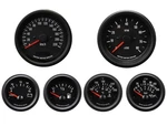 Motor Racing Vd 6 Gauge Set Electrical Speedometer Kmh Bar 85MM 52MM. Fixed Price $204.24.