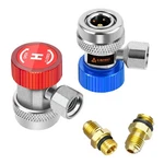 Adafirst Ac R134A Adjustable Quick Coupler Adapters Work As Auto Air.... Fixed Price $22.99.