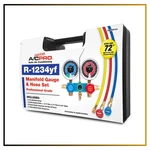 Certified Car Auto Air Conditioner Refrigerant Gauge & Hose R1234YF Recharge Kit. Fixed Price $151.30.