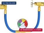 Aupoko R134A Refrigerant Charge Hose Kit, 1/2" Acme Can Opener Tap Dispensing. Fixed Price $19.97.