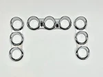 Ctw Chrome Right Gauge Cover Kit For 2006-18 Peterbilt 379 384 386 387. Fixed Price $67.99.