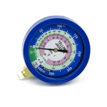 Yellow Jacket 49516 30" 3-1/2" L/f Blue Compound Gauge, R-22/410A. Fixed Price $84.19.