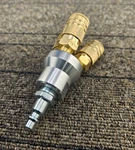 Primefit M1401-5 3-WAY Round Air Manifold Assembly W/ Couplers Plug. Fixed Price $25.09.