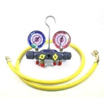 Yellow Jacket 49965 4-VALVE Titan Test/charging Manifold, Gauges. Fixed Price $308.75.