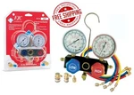Fjc, Inc. 6697M - Dual Manifold With Manual Service Couplers New Free Shipping!. Fixed Price $110.50.