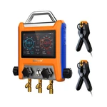 Elitech Emg Intelligent 2/4 Valves Manifold Kit 5 Smart Touch Screen W/hoses. Fixed Price $429.99.
