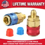 High Low Kit Ac Quick Coupler Adapter For Freon Manifold Gauge Hose Conversion. Fixed Price $10.99.