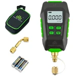 Wisscool Digital Micron Vacuum Gauge 1/4" Sae, 9X4.5X2.5", Green. Fixed Price $137.33.
