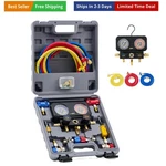 Ac Gauges, Way Manifold Set For R1234YF R404A R134A Refrigerant, Auto.... Fixed Price $139.89.