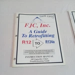 Fjc Inc Guide To Retfofitting R12 R134A Instruction Manual 2815 Ac Gm Ford. Fixed Price $14.50.