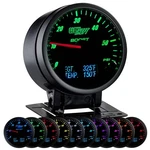 Glowshift Black Analog Boost W/ Digital Egt & Trans Temp Diesel Combo Gauge Kit. Fixed Price $229.99.