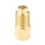 Aupoko R12 To R134A Adapter Conversion Quick 1/4" Female X 1/2" Male, Gold. Fixed Price $12.49.