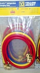 Jacket, Refrigeration, Charging Hose Set 36" Yellow, Blue & Red, 21983. Fixed Price $96.92.