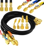 Pcs Ac Manifold Gauge Hose With R410A Mini Split Adapter Tank. Fixed Price $64.99.