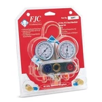 Fjc 6697 R134A/R12/R22 Dual Gauge Set Aluminum Manifold. Fixed Price $114.04.