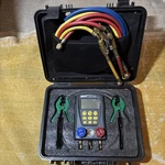 Duoyi DY517A Digital Manifold Pressure Tester Works. Fixed Price $98.00.