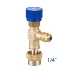 Elitech Air Condition Refrigerant Charging Valve Safety Adapter R134A/R22/R407C. Fixed Price $10.99.