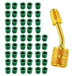 R134 Rubber Gasket Seals 50PACK+ R410A 5/16" Female Quick Couplers To 1/4. Fixed Price $38.22.