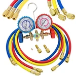 Refrigerant Charging Hoses With Diagnostic Manifold Gauge Set For R410A R22 R.... Fixed Price $57.88.