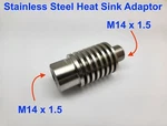 Stainless Heat Sink Adaptor For High Temp Pressure Gauge Transmitter Sensor M14. Fixed Price $27.90.