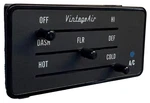 Vintage Air Gen 5 Proline Upgrade 3-LEVER Horizontal Control Panel Black Anodize. Fixed Price $250.00.