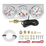 Artilaura Triple Set (oil Pressure Gauge+water Temp+voltmeter) 3 IN1 52.... Fixed Price $35.21.