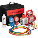 Vivohome 1/4 Hp 3.5CFM Rotary Vane Air Vacuum Pump - Model VP115 Red. Fixed Price $179.99.