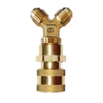 Jb Industries QC-206 Quick Coupler, 1/4 L, 3/8 Connect. Fixed Price $59.39.