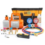 Bacoeng 4CFM 1/3HP Single Stage Hvac Vacuum Pump And Manifold 3WAY &. Fixed Price $201.99.