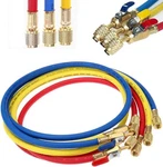 Refrigerant Charging Hose With Ball Valve Apply To R134A R12 R22 R502 R404. Fixed Price $47.45.