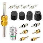 16 Pcs Car Air Conditioning Valve Core Kits, R12 R134A A/c Refrigeration Valv.... Fixed Price $33.62.