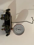 Imperial Eastman 4.092.865 Valve Manifold (no Hoses) Red Gauge And Only. Fixed Price $20.00.