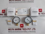 Lot Of 2X Grainger 4FLT5 Pressure Gauge 30" Hg Vac. Fixed Price $86.92.