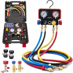 Gauges, Manifold Set For R22/R410A/R134A Refrigerant, Way Hvac. Fixed Price $93.99.