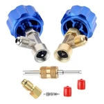 Surieen R134A Can Tap, Self-sealing And 3.54 X 4.72 1.57 Inches, Blue. Fixed Price $18.66.