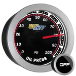 Glowshift 100 Psi Engine Oil Pressure Gauge Kit W/ Electronic Sensor, Tinted. Fixed Price $58.99.