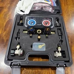 Lichamp Hvac R134A R410A Manifold Gauge Set Freon Diagnostic Kit AGS-A302-00. Fixed Price $59.95.