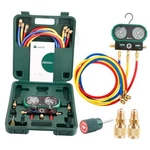 Hong Sen Hvac Gauge, Set With 5FT Hoses, Manifold MVS60-R410A. Fixed Price $75.30.