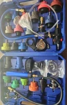 Orion Motor Tech Coolant Pressure Tester Kit 33PC Master Vacuum Refill. Fixed Price $74.95.