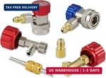 Lichamp Ac R134A Adapters Kit, Quick Couplers With Self Sealing And Punctur. Fixed Price $43.18.