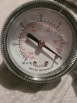 Sullair Gauge Replacement For 250042-041 Ga,vacuum 0-30" Vhg 2" Dia. Fixed Price $59.99.
