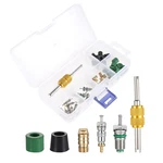 Mtsooning 46 Pcs Air Conditioning Valve Core Kit, R134A R22 R410 Remover Tool As. Fixed Price $17.89.