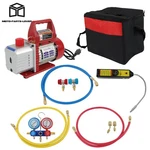 Rotary Vane Air Vacuum Pump Hvac A/c Refrigerant Kit Manifold Gauge 4CFM 1/3HP. Fixed Price $118.06.