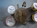 Uniweld B555 Heavy-duty Single-stage Acetylene Pressure Regulator 2.5" Gauges. Fixed Price $75.00.