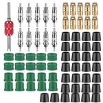 71 Pcs Yellow Jacket Hvac Hose Gasket, Conditioning Valve Core Kit Repair.... Fixed Price $12.54.