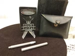Vintage Draft-rite Pocket Bacharach Gauge, 2 Tubes W/ Case No Instructions. Fixed Price $125.00.
