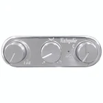 Vintage Air Gen 5 Proline Upgrade 3-KNOB Oval Horizontal Control Panel Polished. Fixed Price $242.00.