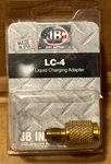 Jb Industries LC-4 Liquid Charging Adapter 1/4". Fixed Price $24.00.